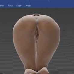 surprise demon heart shape ass pussy cunt headset holder real texture