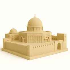 Temple Mount - 3D Model of the Sacred Site of Jerusalem