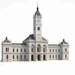 The Municipal Palace of La Plata