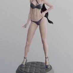 Tifa Lockhart (Purple Dress NSFW) - Final Fantasy VII | STL 3D Print Model