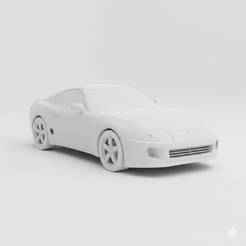 Toyota Supra Mk4 - car, vehicle, automobile, sports car, classic car, race car, toy car, RC car, 3D car model, sedan, SUV, pickup truck, convertible, hatchback, coupe, luxury car, supercar, electric car, 4x4, car toy, RCcar body / RC car shell, slot car,