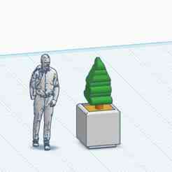 Tree Planter 6 1/64 scale