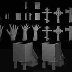 Trench Crusade Church decoration