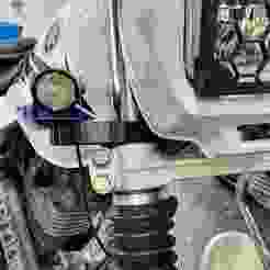 TW200 Aux Light Mount 33mm Fork Clamp