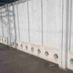 TYPICAL fence section (heavy)