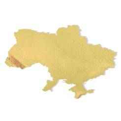 Ukraine Topographic Map – 3D Model for 3D Printing & CNC Carving