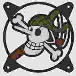 usopp flag one piece – Multicolor AMS Ready | 120mm Anime PC Mod