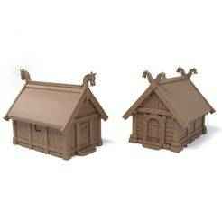 Viking houses