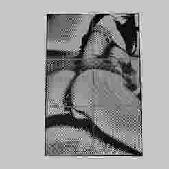 WALL ART - a woman in a blue shirt is lying on the floor