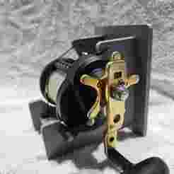 Wall mounted Fishing Reel Cradle