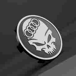 Wheel cap AUDI 61 mm