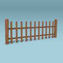 Wooden Fence 4