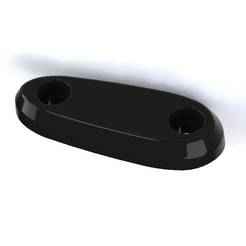 Yamaha YZF R25 / R3 (2019–2024) Mirror Delete Cap