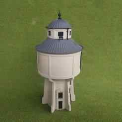 [ZM H0 scale] Austrian Graz Water Tower (resin)