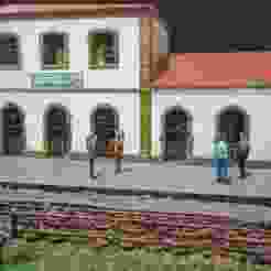 [ZM N scale] La Fregeneda train station in Spain (resin)