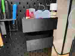 IKEA SKADIS Bin V3 Tight fit Supportless