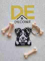 Pomeranian Keychain