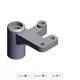 Traxxas Rustler 2wd Left Bellcrank with bushings