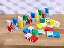 Dual Color Domino (Premium pack - 2 part single extruder multicolor game)