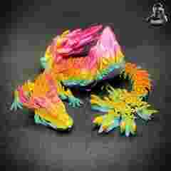 Glorious Wyvern - Articulated - magnetic - Multicolor