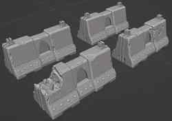 Grimdark terrain pipelines for wargaming, Warhammer 40k etc.