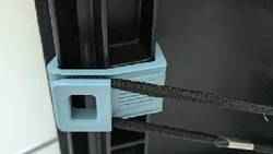 Hook for caravan keder piping - fixed or easy insert, no support / Haken fÃ¼r Kederschiene einschwenkbar bzw. fix