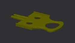 Mount for Standalone Quattrobox GateSwitchEncoder for 2020 Profiles