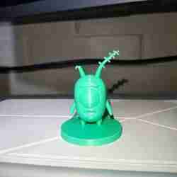 Plankton en base â Figura 3D para impresiÃ³n FDM o resina