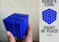 Dünyanın İlk Yerinde Çalışan Baskı Rubik Küpü