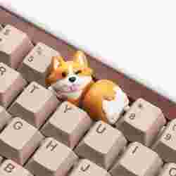 Puppy Corgi tuş başlıkları - Mekanik Klavye