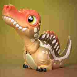 SEVIMLI SPINOSAURUS (YERINDE BASKI)