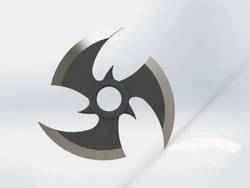 Shuriken 3 Bıçak Ninja Yıldızı Kopyası