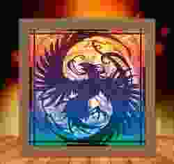 Phoenix Reborn ışık kutusu (gölge kutusu)