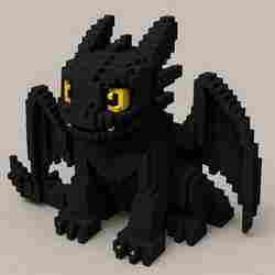 Dragão Pixel Action Figure