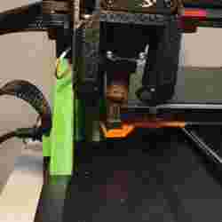 Ender 3 V3 KE için nozul silecek fırça yuvası