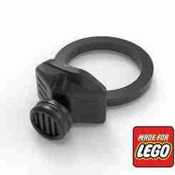 BASIC GAS MASK FOR  MINIFIGS