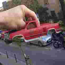 Body kit Choo Choo for AMT 1/25 obs Chevy