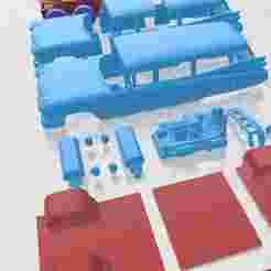 Cadillac ECTO-1 Ghostbusters 1959 – STL Car Model with Separate Parts