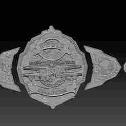 Championship Belt Factory -(Variation 2)– Boxing & Wrestling STL Collection