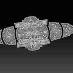 Championship Belt Factory (Version 3) – Boxing & Wrestling STL Collection