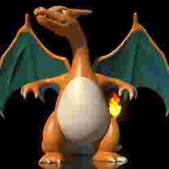 Charizard Pokémon Figurine | High-Detail 3D Print Model