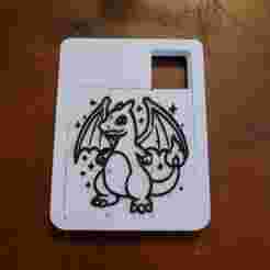 Charizard Sliding Puzzle / Jeu de taquin Dracaufeu - Pokémon Print-in-Place Brain Teaser (V2 Improved / V2 amélioré)