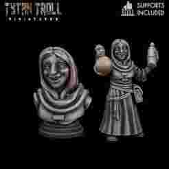 Curse of Strahd - Bethel Mini Bust Combo [Pre-Supported]