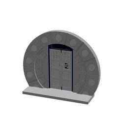 Custom DR. Who 15th Doctor Tardis Diorama for 3.75 Inch (1:18) Figure Diorama