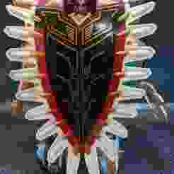 Feathers / Lower Feathers - DX Hyakujuu Combination GaoIcarus - Hyakujuu Sentai Gaoranger / Isis Megazord - Power Rangers Wildforce