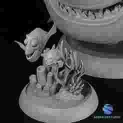 Fish are Friends, Not Food!" - Bruce, Marlin, and Dory Diorama 3D Model STL (Pre-Supported)