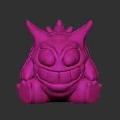 GENGAR CREEPY - POKEMON - HALLOWEEN
