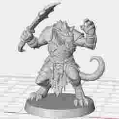 Gnoll Packlord — DND Enemy