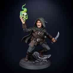 Gnome Rogue Warlock