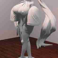 Hatsune Miku Voluptuous  Standing Pose